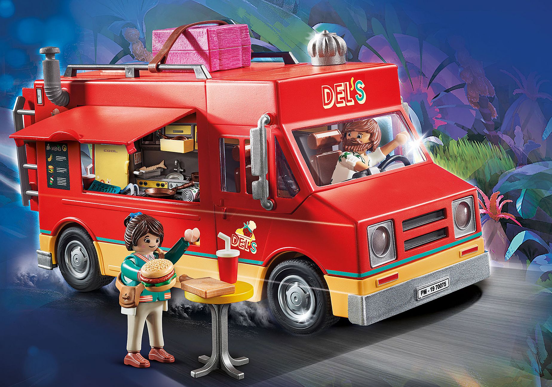 Playmobil 70075  The Movie  Dels Foodtruck