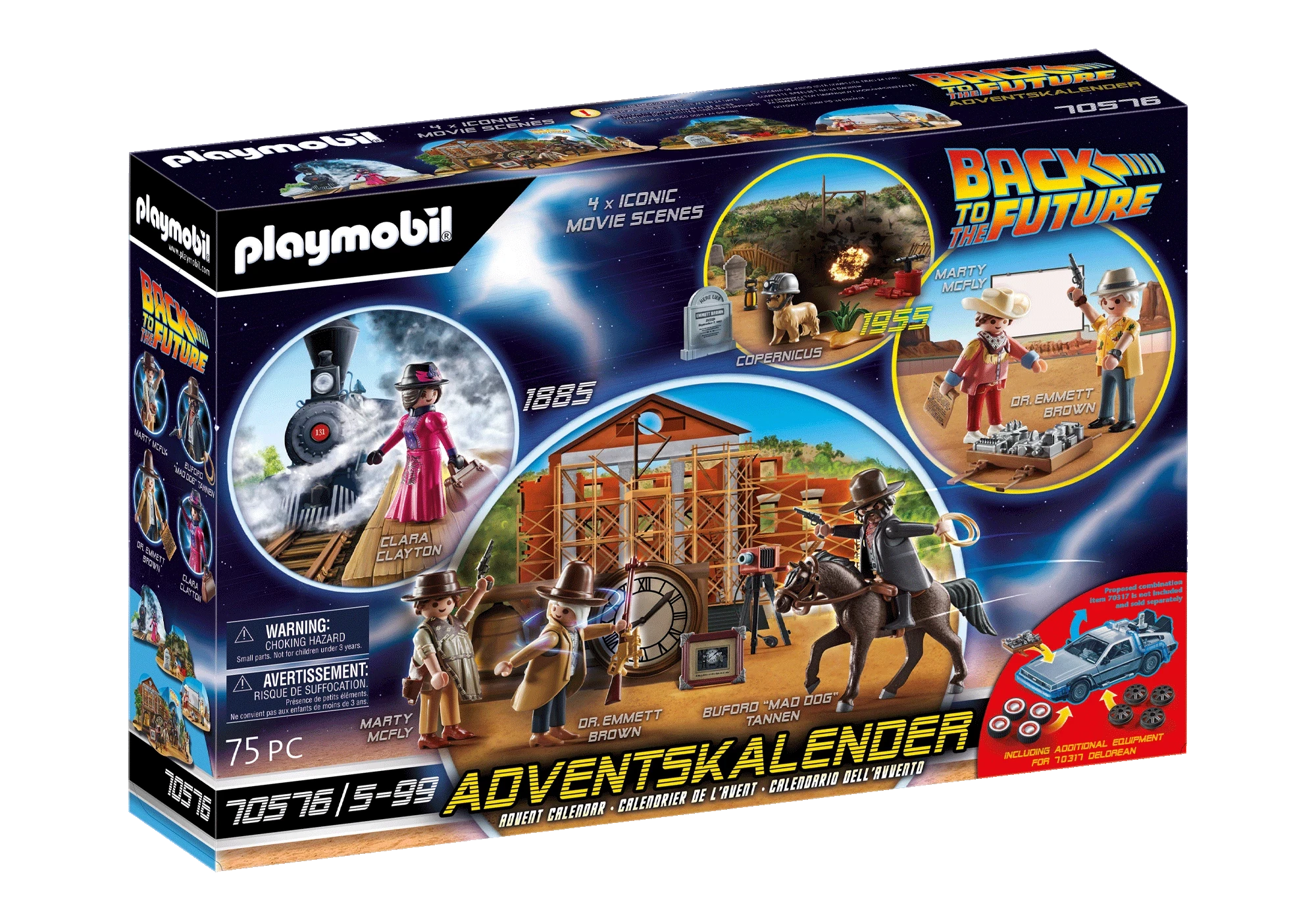 Playmobil 70576  Back to the Future Adventskalender Part II