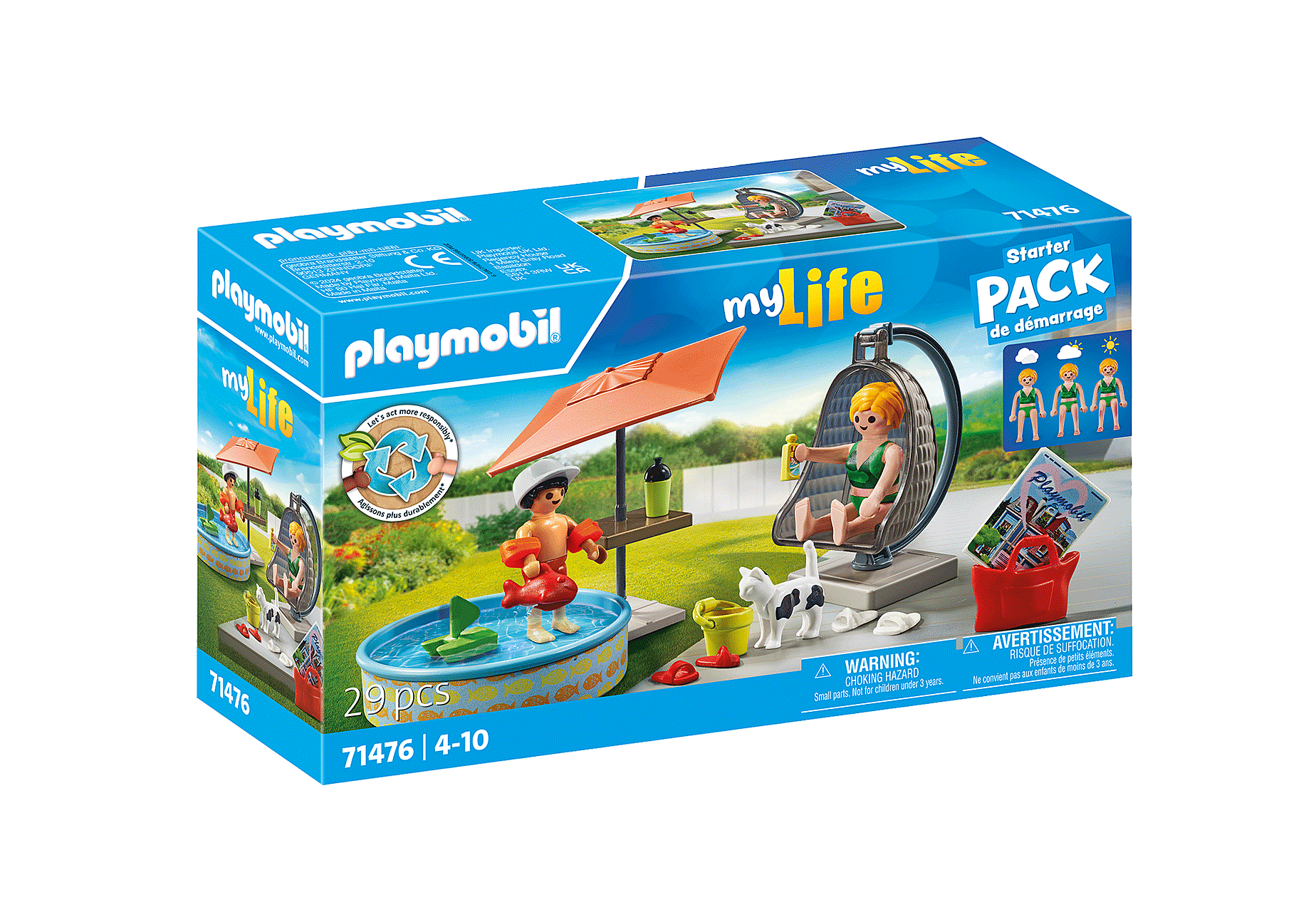 Playmobil 71476  myLife Starter Pack Planschspaß zu Hause