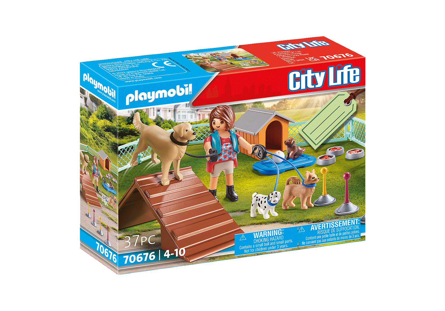 Playmobil 70676  City Life Geschenkset Hundetrainerin