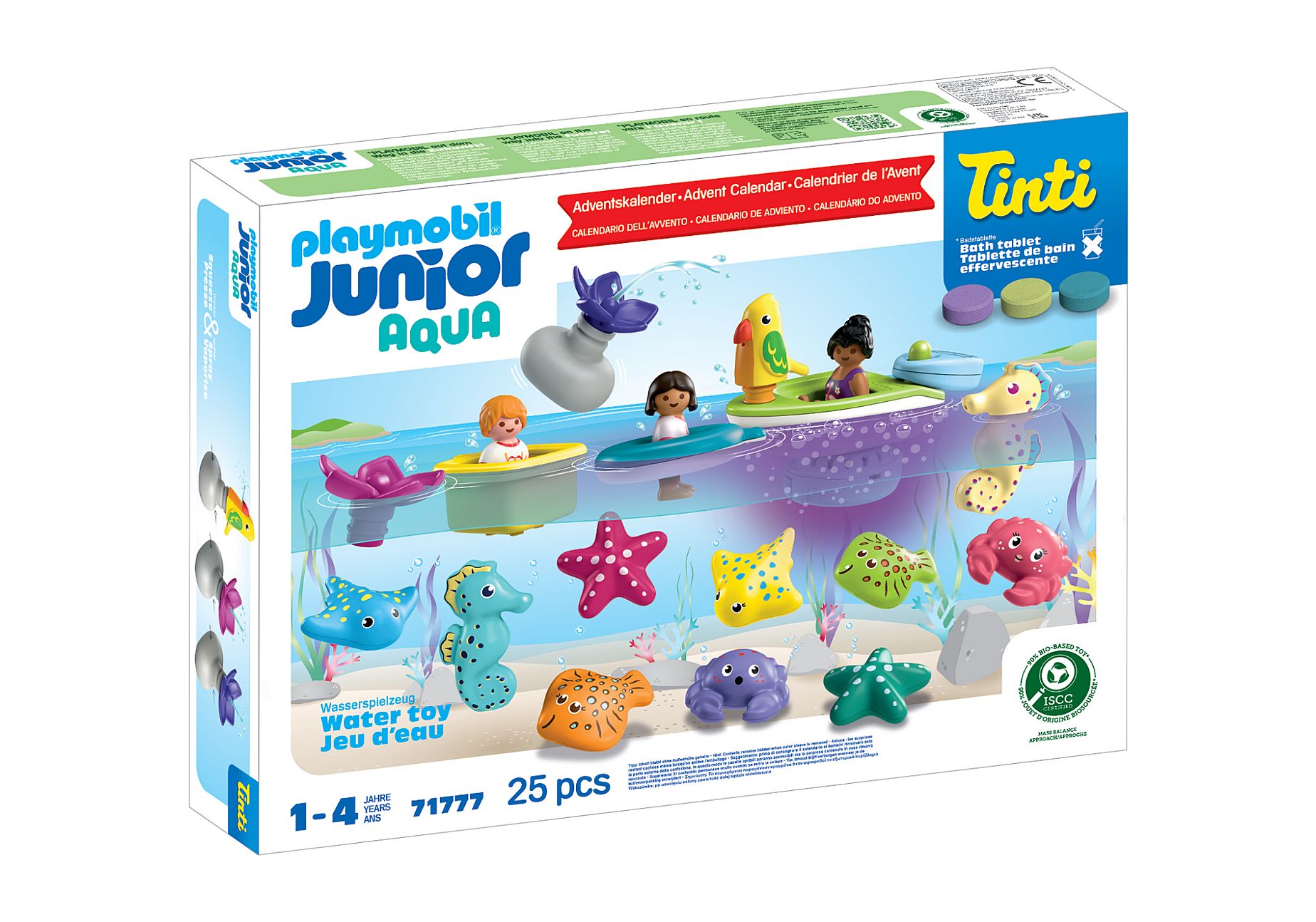 Playmobil 71777 Junior Tinti Adventskalender Bunter Badespaß