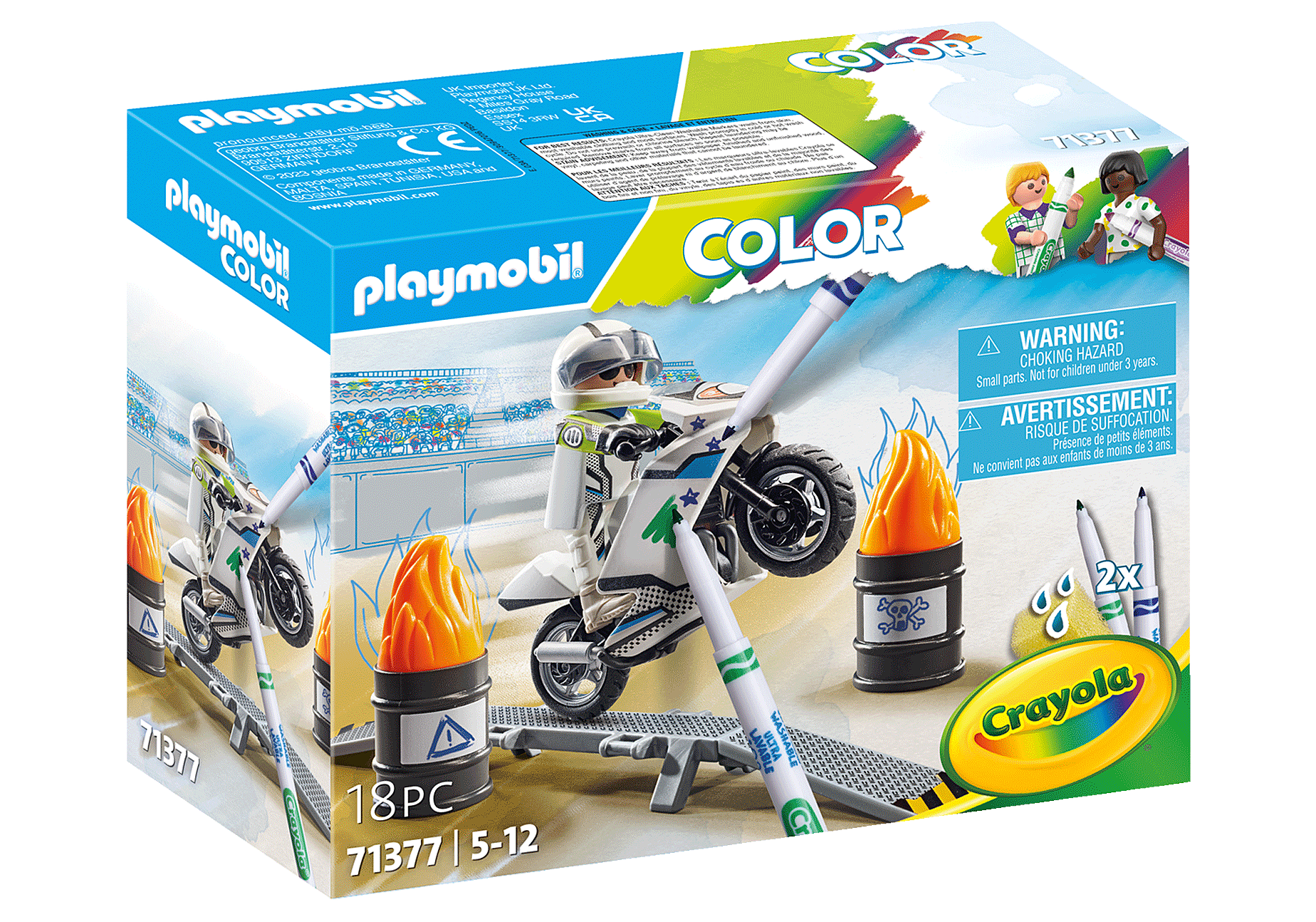 Playmobil 71377  Color  Motorrad