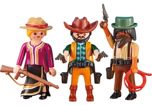 Playmobil 6278  Western  2 Cowboys mit Cowgirl (Folienverpackung)