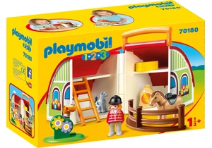 Playmobil 70180 1-2-3  Mitnehm Reiterhof