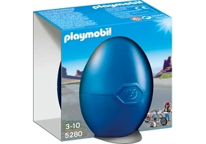 Playmobil 5280   Osterei Biker mit Chopper