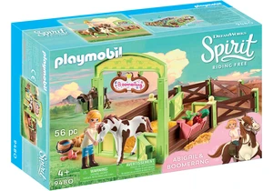 Playmobil 9480  Spirit  Pferdebox Abigail und Boomerang