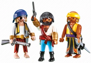 Playmobil 7381 Pirates 3 Piraten (Folienverpackung)