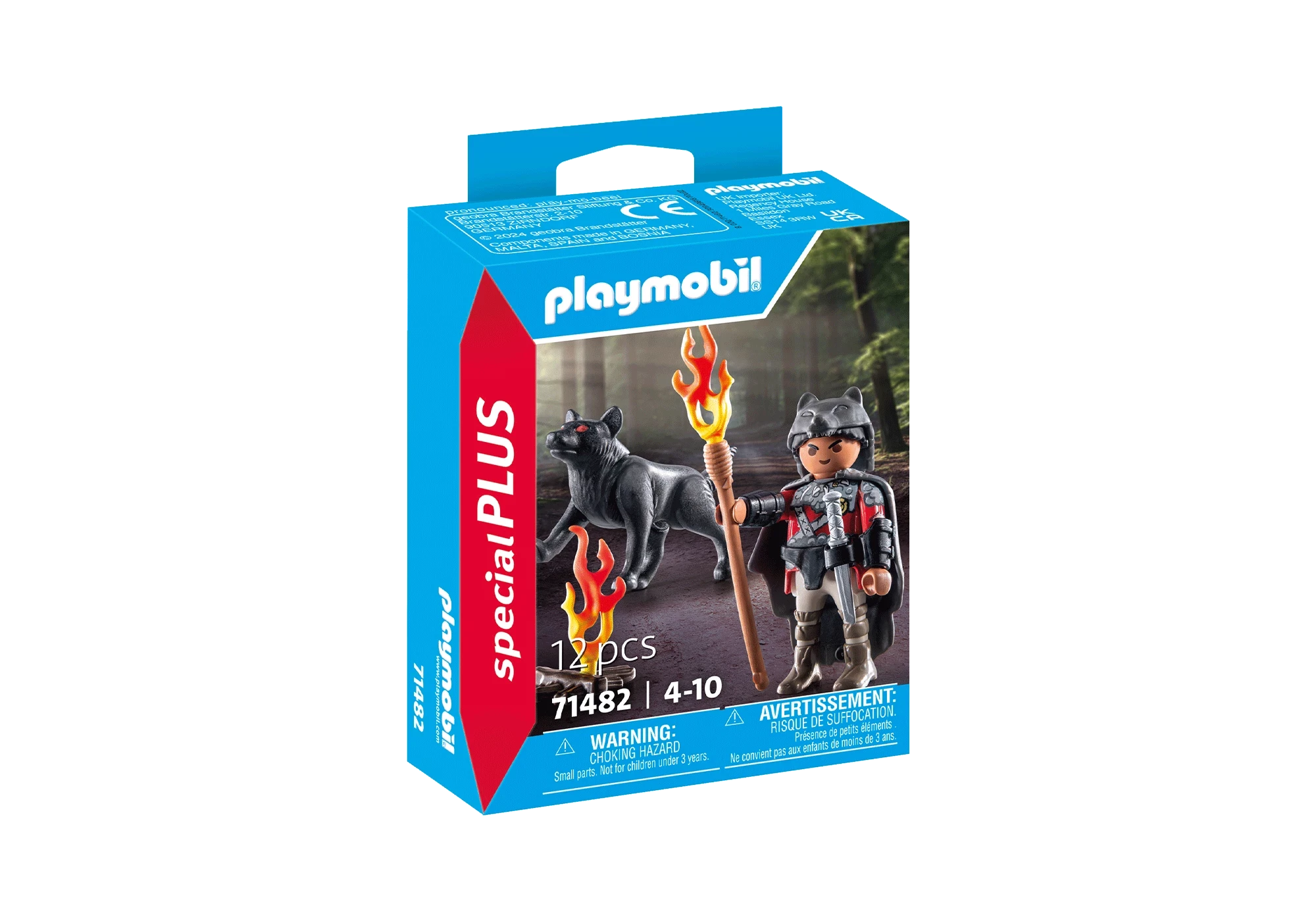 Playmobil 71482  Special Plus  Krieger mit Wolf