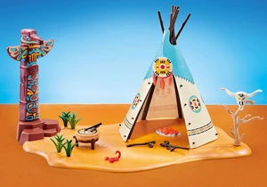 Playmobil 6582  Western  Indianerzelt (Folienverpackung)