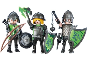 Playmobil 6383 Knights 3 Wolfsritter (Folienverpackung)