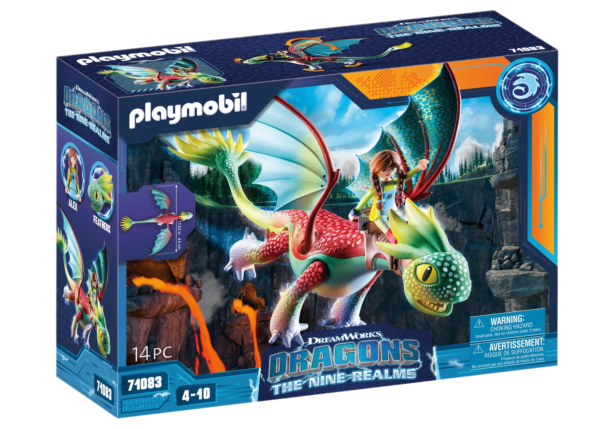 Playmobil 71083  Dragons: The Nine Realms  Feathers & Alex