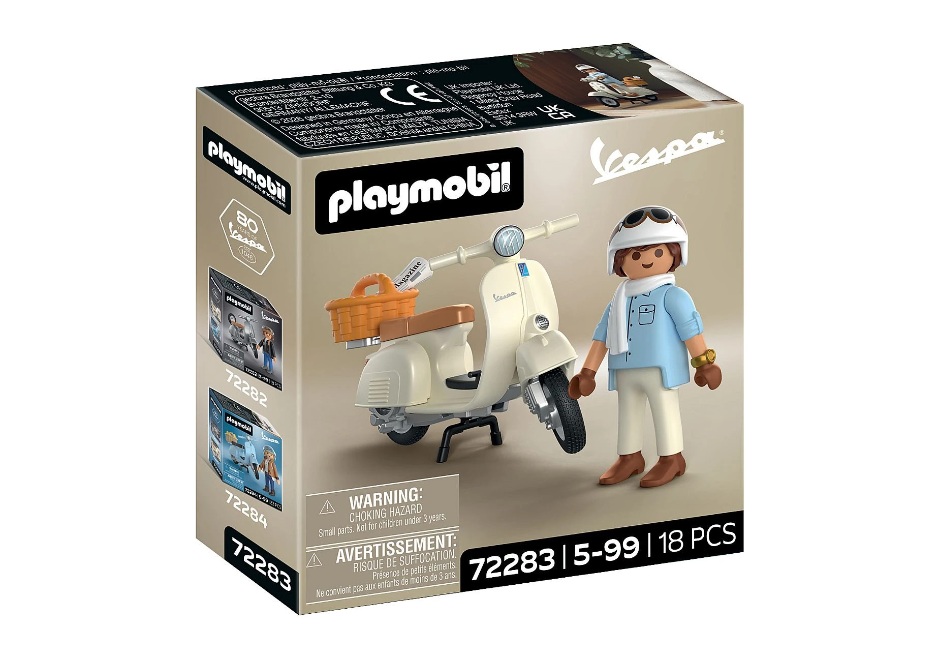 Playmobil 72283 Vespa 80 Jahre Classic Style