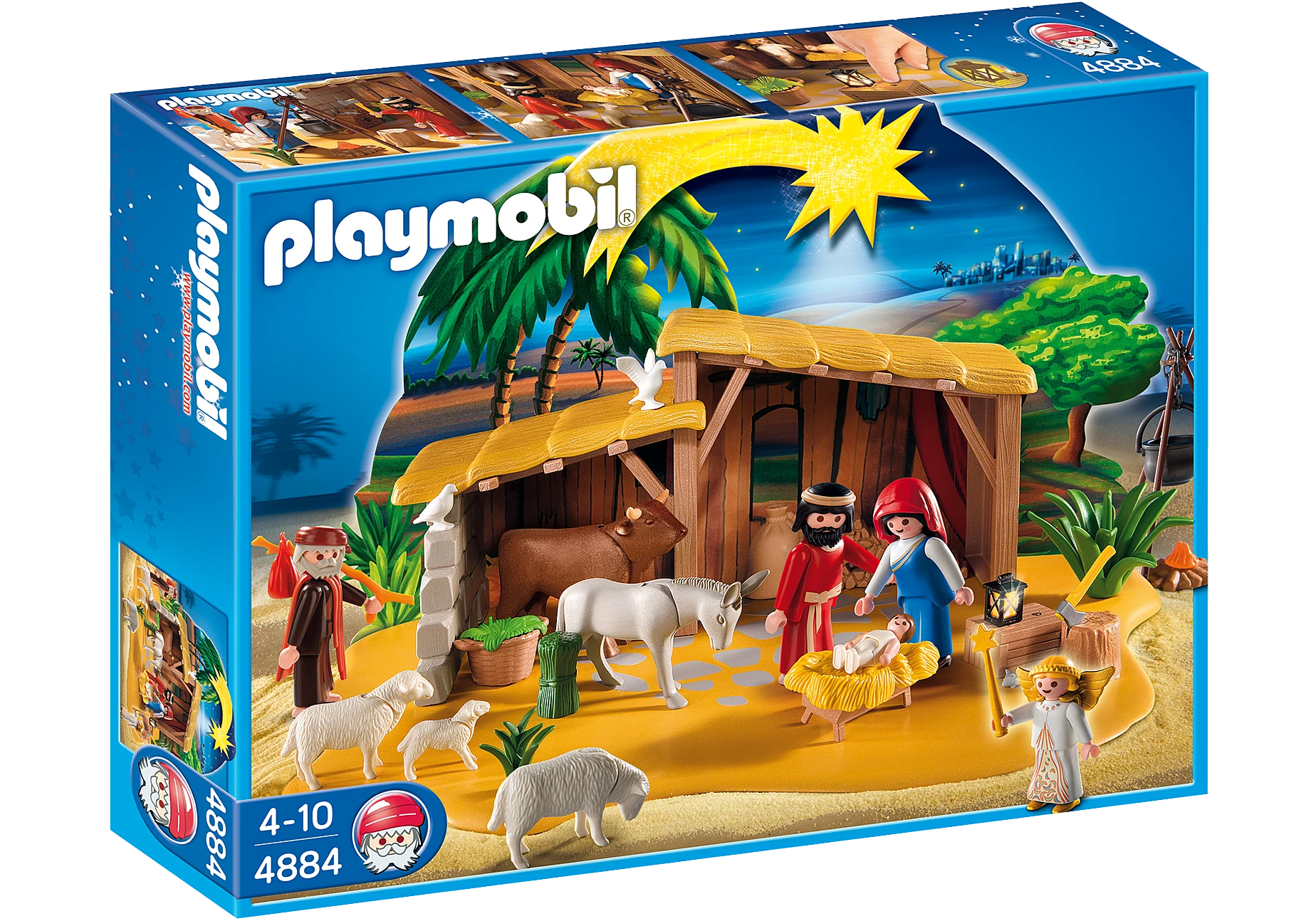 Playmobil 4884  Christmas  Große Krippe mit Stall