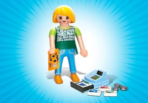 Playmobil 70685 City Life Kassiererin (Folienverpackung)