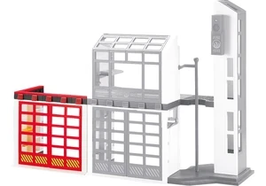 Playmobil 6385 City Action Tor-Erweiterung für die Feuerwehrstation