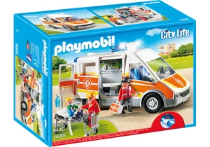 Playmobil 6685  City Life  Krankenwagen mit Licht und Sound