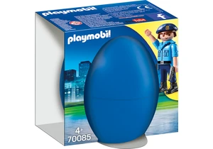 Playmobil 70085   Osterei Polizist mit Spürhund