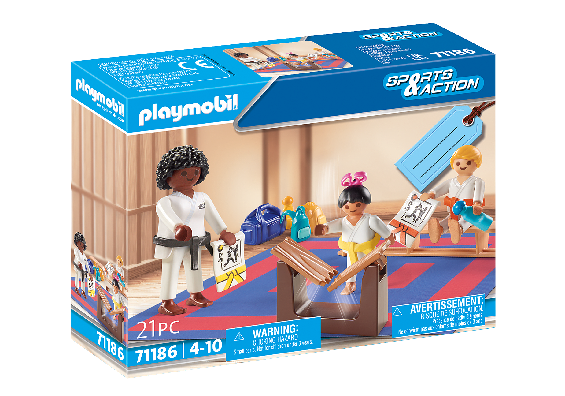 Playmobil 71186  Sports & Action Geschenkset Karate Training
