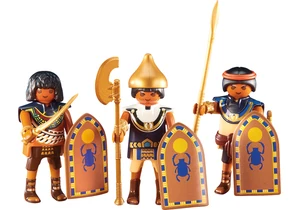 Playmobil 6488  History  3 ägyptische Soldaten (Folienverpackung)