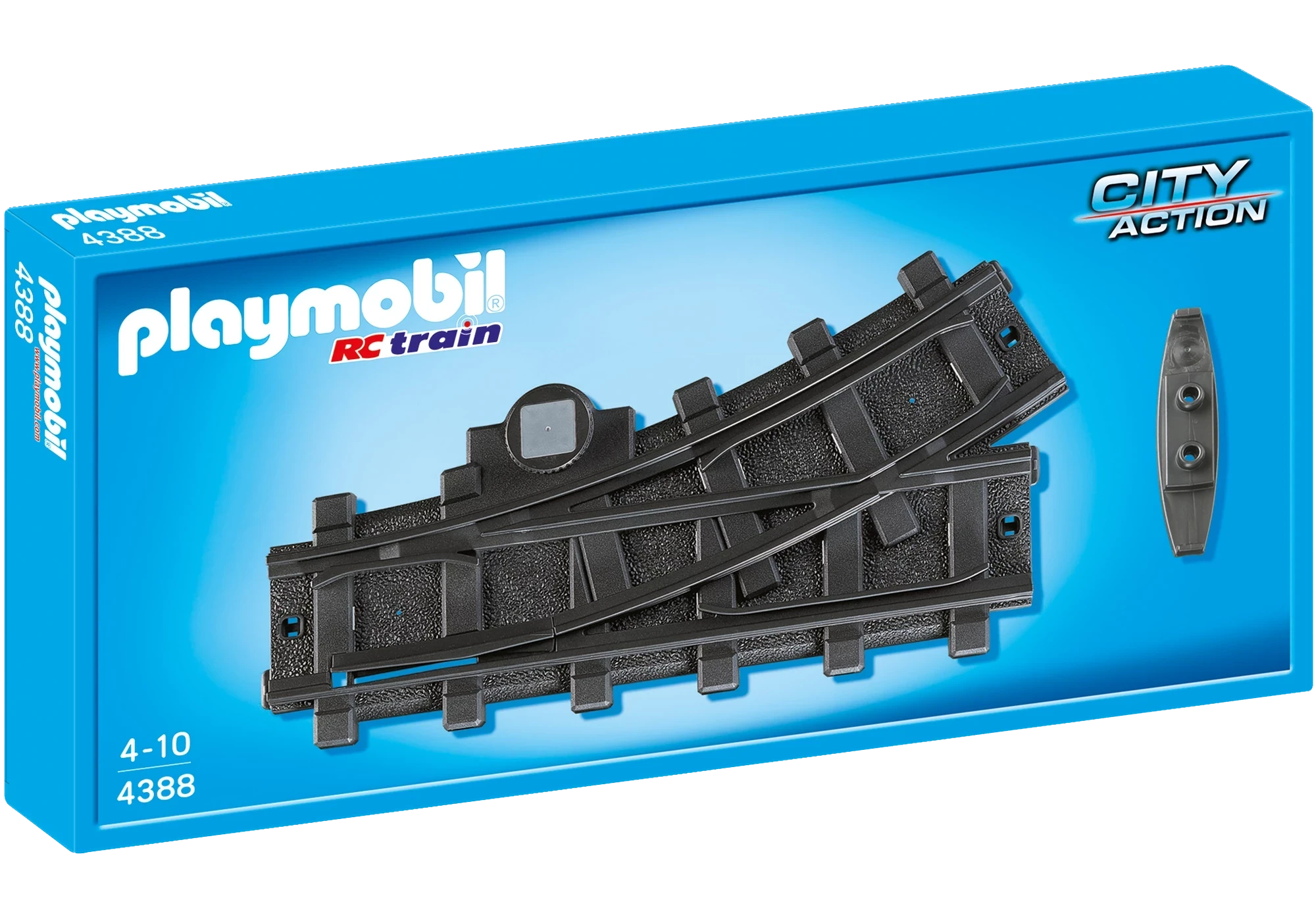 Playmobil 4388  RC Train  Weiche links