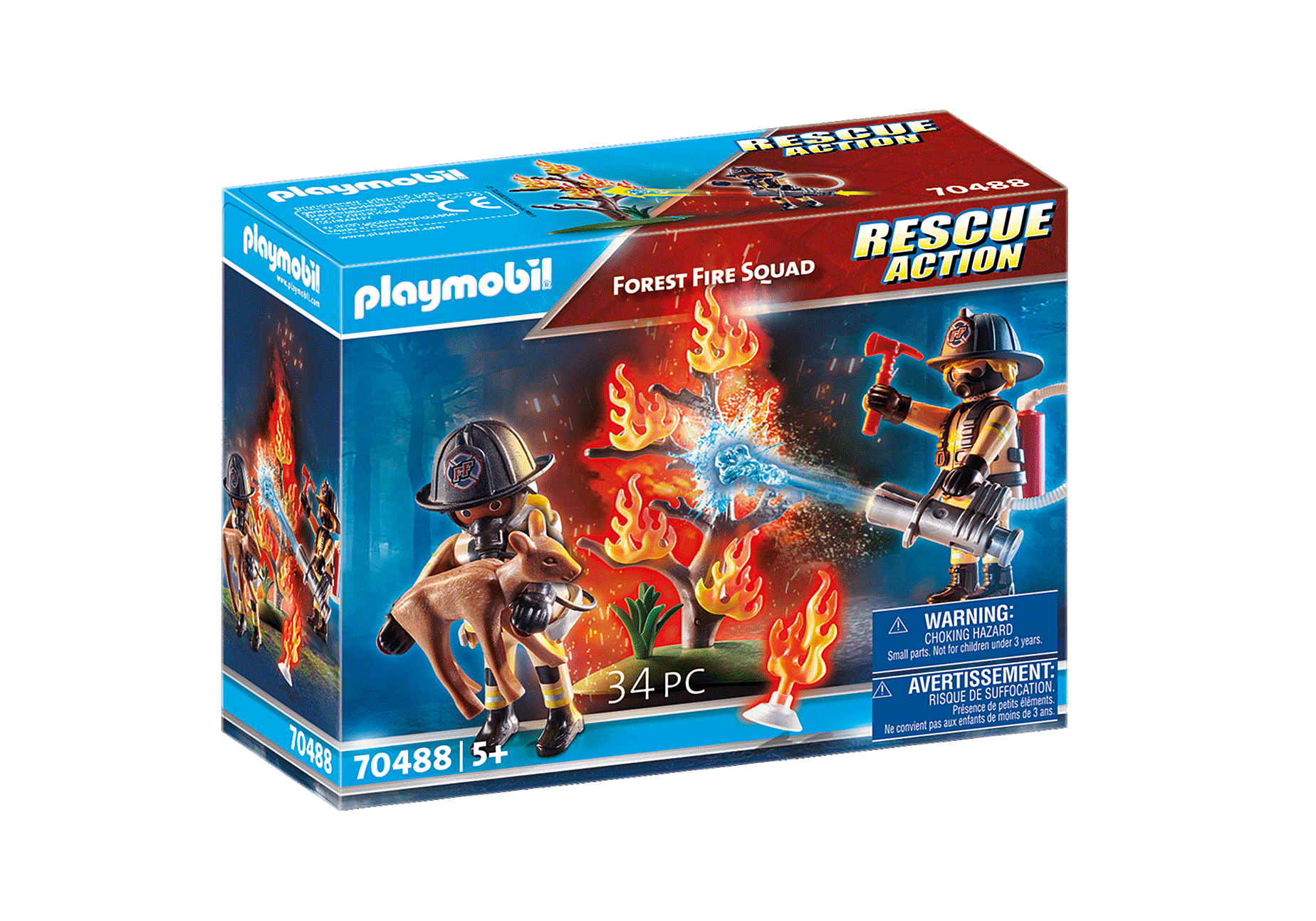 Playmobil 70488  Rescue Action  Waldbrandeinsatz