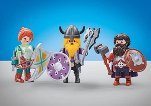 Playmobil 6588    Drei Zwergenkämpfer (Folienverpackung)