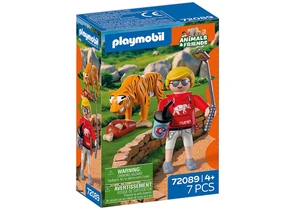 Playmobil 72089  Animals & Friends  Zoo: Tiger und Besucher