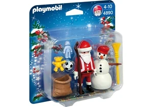 Playmobil 4890 Christmas Nikolaus mit Schneemann
