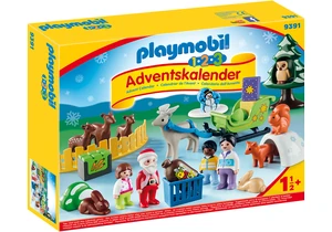 Playmobil 9391 1-2-3  Adventskalender Waldweihnacht der Tiere