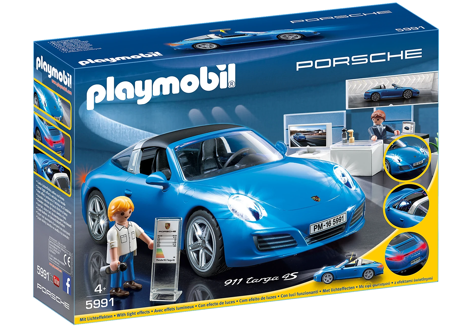 Playmobil 5991  Porsche  911 Targa 4S