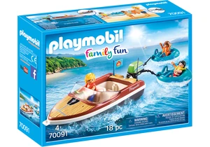 Playmobil 70091  Family Fun  Sportboot mit Fun-Reifen