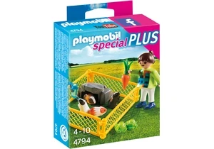 Playmobil 4794  Special Plus  Mädchen mit Meerschweinchen