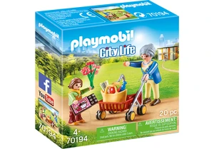 Playmobil 70194  City Life  Oma mit Rollator