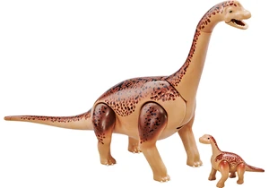 Playmobil 6595  Dinos  Brachiosaurus mit Baby (Folienverpackung)