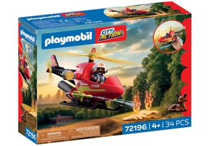 Playmobil 72196 City Action Feuerwehr Helikopter