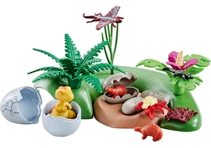 Playmobil 6597 Dinos Dino-Baby im Nest