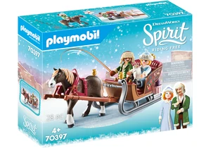 Playmobil 70397  Spirit  Winterliche Schlittenfahrt