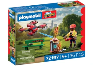 Playmobil 72197 City Action Feuerwehr Löschdrohne
