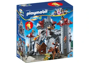 Playmobil 6697  Super 4 Mitnehm Burg des Schwarzen Barons