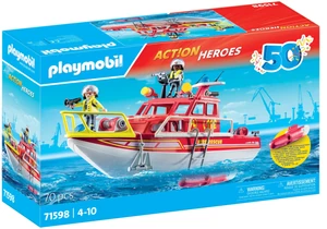 Playmobil 71598  Action Heroes  Feuerlöschboot