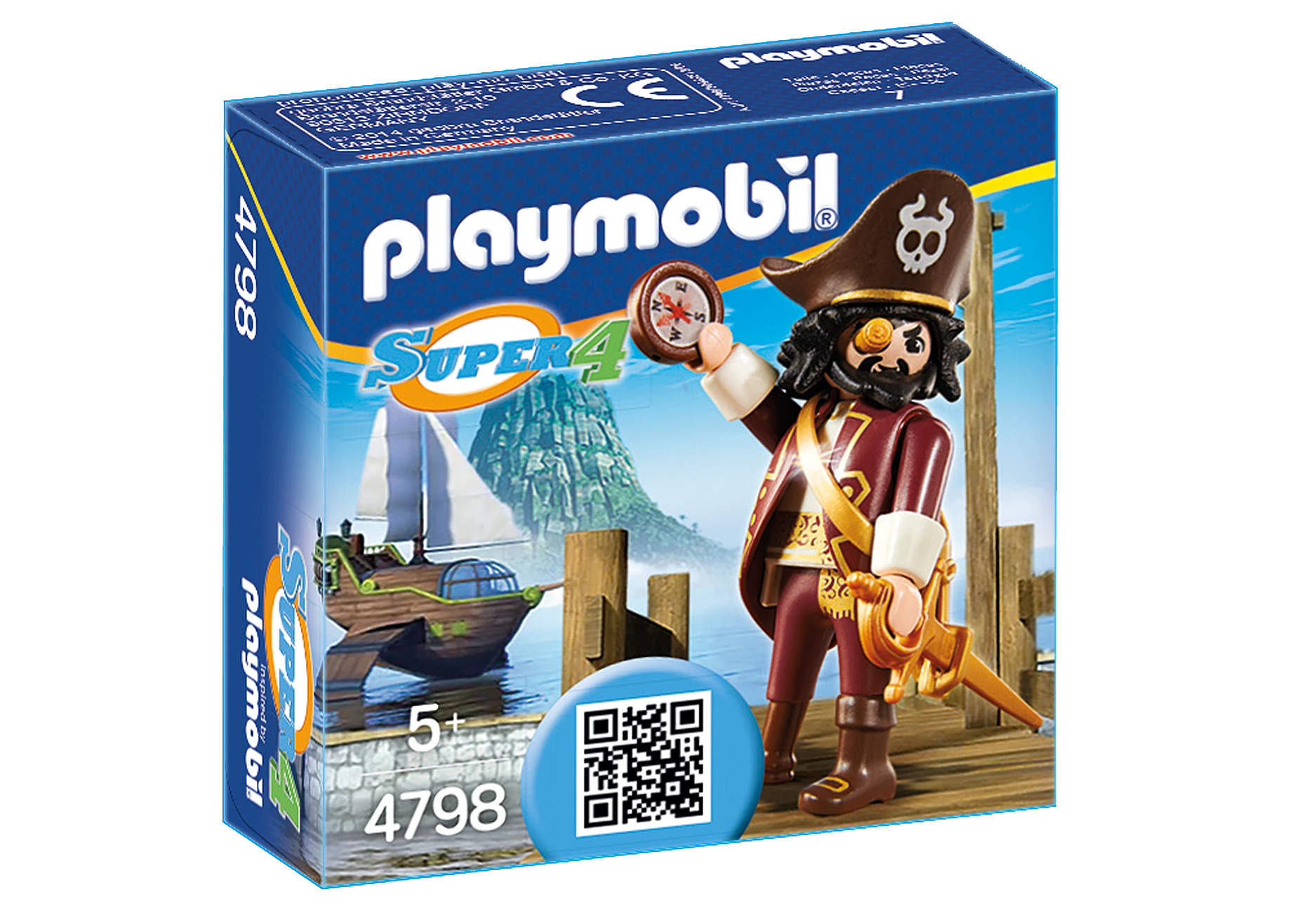 Playmobil 4798  Super 4  Sharkbeard