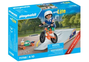 Playmobil 71798  myLife Promo Pack Skateboard mit Rampe