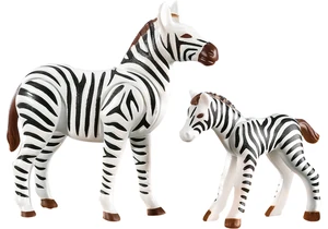 Playmobil 7898 Wild Life Zebra mit Fohlen (Folienverpackung)