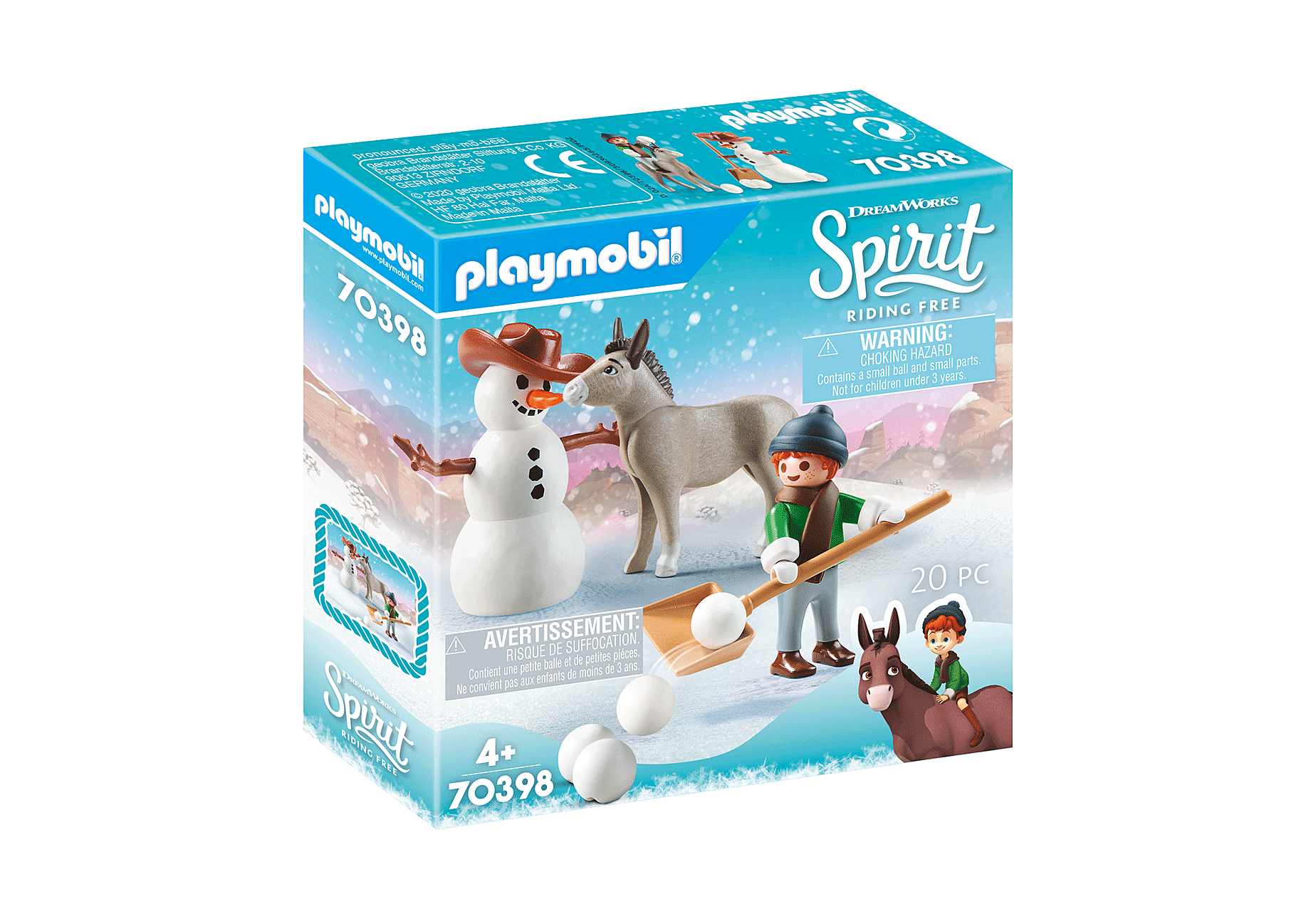 Playmobil 70398  Spirit  Schneespaß mit Snips & Herrn Karotte