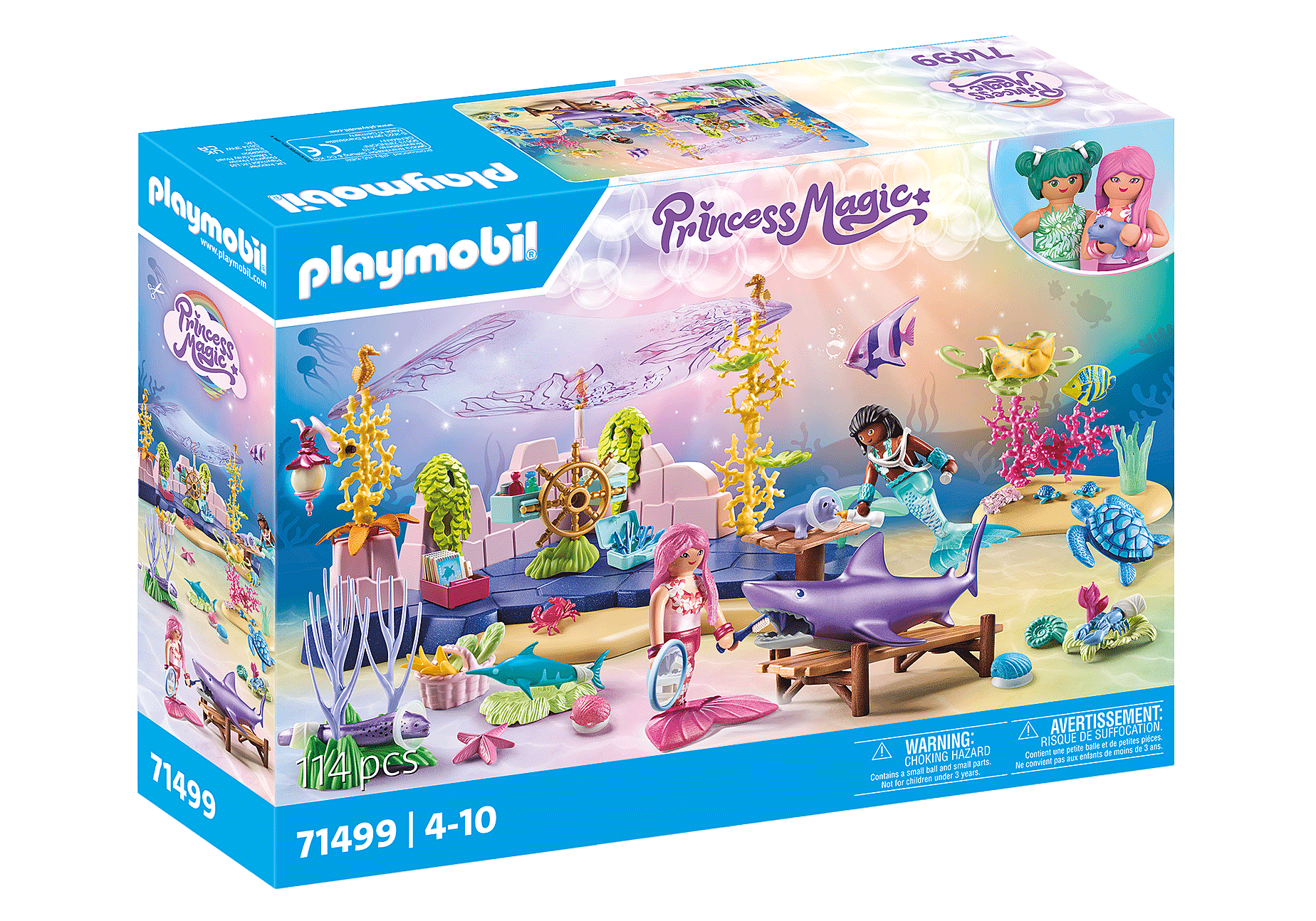 Playmobil 71499  Princess Magic  Unterwasser-Tierpflege der Meeresbewohner