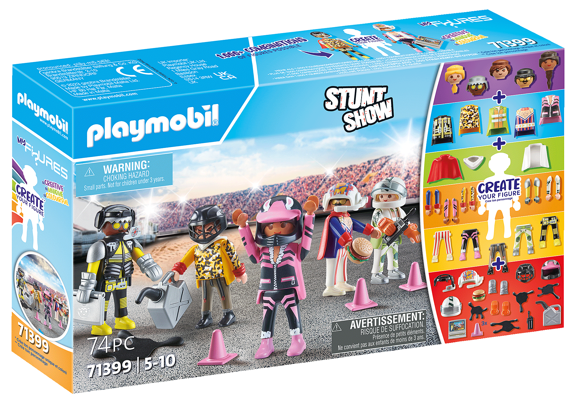 Playmobil 71399  my Figures  Stunt Show