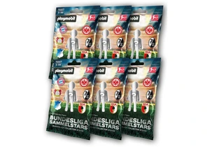 Playmobil 210495 Bundesliga 6x Sammelstars Blind Pack1
