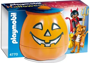 Produktbild von Playmobil 4770   Halloween Set Tigerchen und Teufelchen