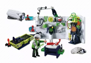 Playmobil 4880  Top Agents  Robo-Gangster Labor mit Multifunktionstaschenlampe