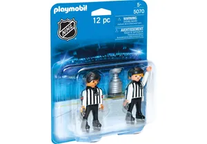 Produktbild von Playmobil 5070  NHL DuoPack Schiedsrichter mit Pfeife und Pokal